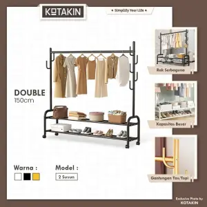 Rak Gawang Besi 150 Cm